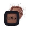 Lola Make Up by Perse Fard à paupières mono avec ingrédients naturels et haute couverture en satin pour femme, palette de maq