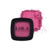 Lola Make Up by Perse Fard à paupières mono avec ingrédients naturels et haute couverture en satin pour femme, palette de maq