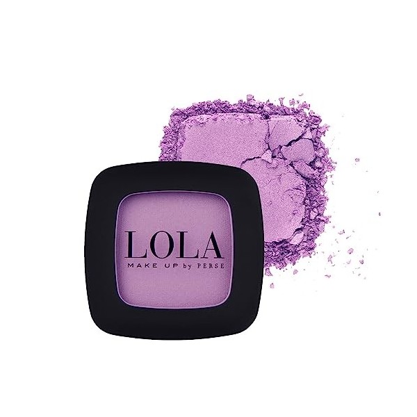 Lola Make Up by Perse Fard à paupières mono avec ingrédients naturels, végétalien et sans cruauté envers les animaux, palette