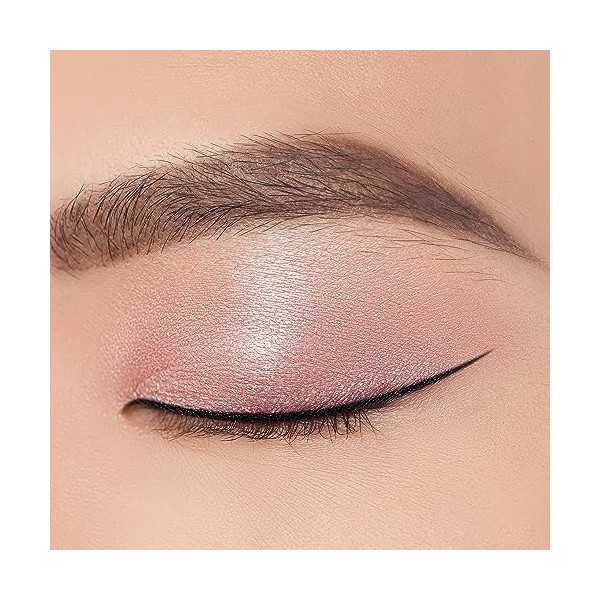 OULAC Fard a Paupiere Paillette Rose Beige | Ombres à Paupières & Highlighter | Imperméable & Durable | Finition Perle Maquil