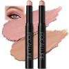 Crayon Fard à Paupières Pailleté, Shimmer Crème Eye Shadow Bâton de Maquillage pour Les Yeux, Longue Durée Lisse Douce Eyesha