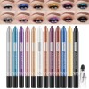 MKNZOME Crayon à Paupières, 6 Couleurs Étanche Fard a Paupiere Stick Bâton de Fard à Paupières Eyeshadow Stick Longue Durée M