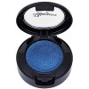 Palette de fards à paupières bleus brillants, couleurs fumées, maquillage imperméable à leau, poudre fine pressée avec miroi