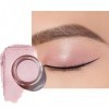 OULAC Fard a Paupiere Paillette Rose Beige | Ombres à Paupières & Highlighter | Imperméable & Durable | Finition Perle Maquil