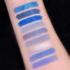 Palette de fards à paupières bleu marine, 9 couleurs de fard à paupières, bleu marine, avec pinceaux
