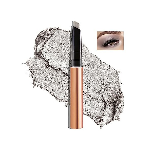 Boobeen Ombre à paupières en bâton, crème surligneur, stylo illuminateur pour les yeux pour les femmes, bâton dombre à paupi