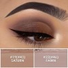 2 Pcs Bâton de fard à paupières chatoyant,mat Cream Eyeshadow Stick,les yeux étincelant mat, maquillage pour les yeux fard à 