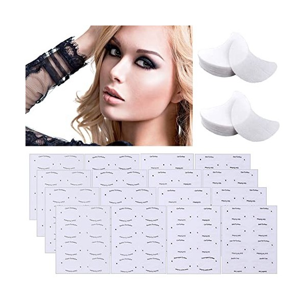Lucktao Eyeliner Eyeshadow Stencils, Eye Shadow Stencil Stickers,Reusable Eye Makeup Stencil,Eye Makeup Tool Kit,for Quick Ma