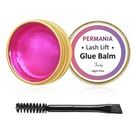 PERMANIA Colle Rehaussement Cils, Colle Sourcils, Lash Lifting Glue Balm, Eyebrow laminating glue-Pour le rehaussement des ci