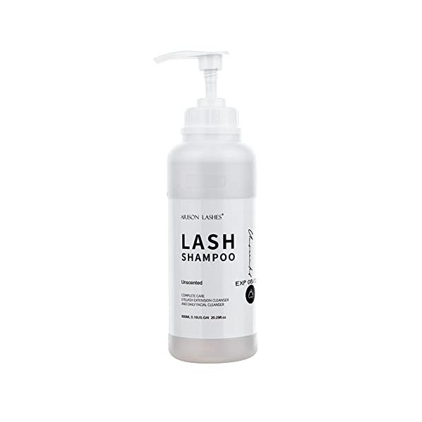 Shampooing pour les cils extensions de cils 60ml Crème Visage en mousse pour les paupières salon Crème Visage en mousse pour 