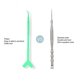 Lash Eyelash Lift Perm Tool Set, 3PCS Lash Perm Lifter for Lash Salon and Curled, 6.1 X 0.24in Lash Seperator for Lash Extens