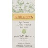 Burts Bees 98.9% Natural Hydrating Daily Eye Cream Tube, Sensitive Formula, 10 g