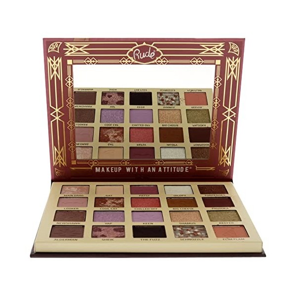 Rude Cosmetics The Roaring 20s Eyeshadow Palette - Excessive For Women 0.84 oz Eye Shadow