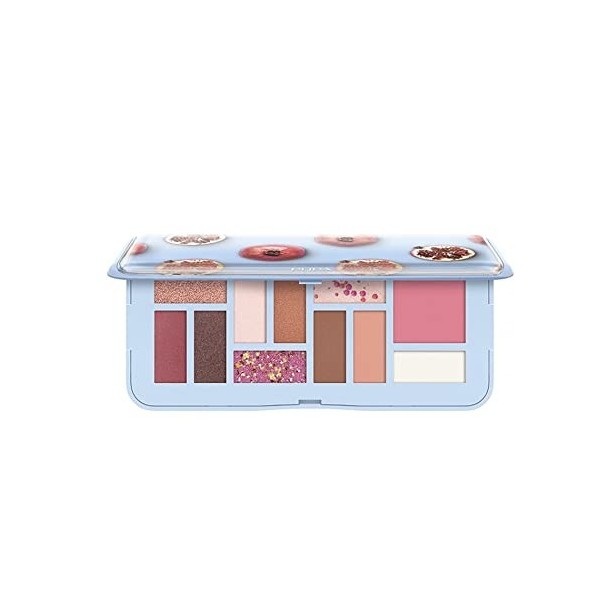 Pupa Elixir 007 Bleu Grenade Palette Visage et Yeux Avec Miroir 12gr