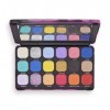 Makeup Revolution, Palette dombres à paupières Forever Flawless, Good Vibes Hype, 18 nuances, 19,8 g