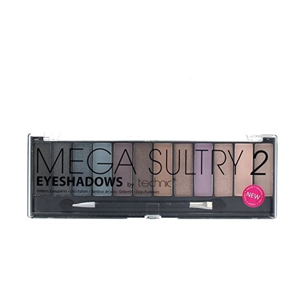 Technic Mega Sultry Two Palette de fards à paupières 1,5 g - Lot de 12 pièces