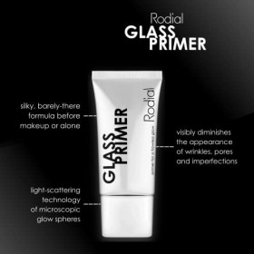 Rodial Glass Primer 30 ml - Base de Maquillage Ultra-Hydratante pour un Effet Peau de Verre - Atténue Pores, Rides et Ridules