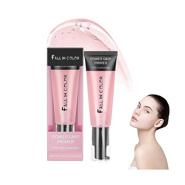 Power Grip Primer,Gel De Base De Maquillage Pour Correcteur,Base De Gel De Maquillage Pour Pores Invisibles,Base Lissante Ava