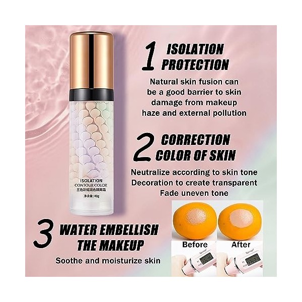 Apprêt hydratant pour le visage, minimiseur de pores, apprêt perfectionnant la peau, base de maquillage longue durée, base de