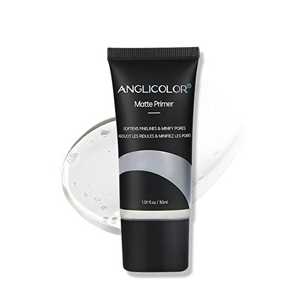 Anglicolor Base maquillage,Matte Primer maquillage,Primer hydratant de longue durée, sans huile,qui lisse et rétrécit les por