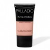 Probelle Im Glowing Illuminating Primer, base de maquillage rose nacré pour le visage, contient de laloe vera Clair 0,67 on