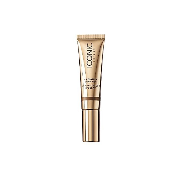 ICONIC London Radiance Booster – Sheer Tinted Primer with Radiant Glow, Deep Glow, 30ml