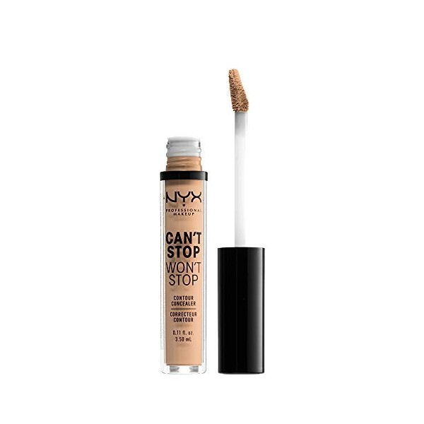 NYX Professional Makeup Anti-Cernes, Correcteur, Contouring, Teinte : Caramel & Base de Maquillage pour Teint Lisse et Unifor