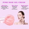 Visage Pore Primer,Base de Maquillage Mate,Pore Shrink Cream Gel Cream Invisible Face Primer,Gel crème Primer Pores,Base Unde