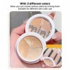 Anti-Cernes Multi-usages, ANGGREK 15g Anti-Cernes pour la Peau 3 Couleurs Imperméable à Leau Anti-transpiration Cernes Tache