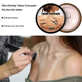 Correcteur de Tatouage,Anti-cernes Correcteur,Crème Cicatrice,Camouflage De Tatouage,Cicatrices,Acné,Tache De La Peau, Maquil