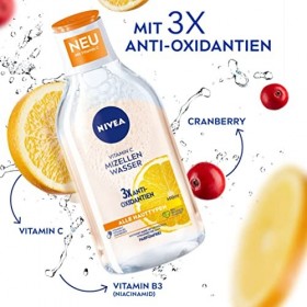 NIVEA Eau micellaire Vitamine C tous types de peau 400 ml