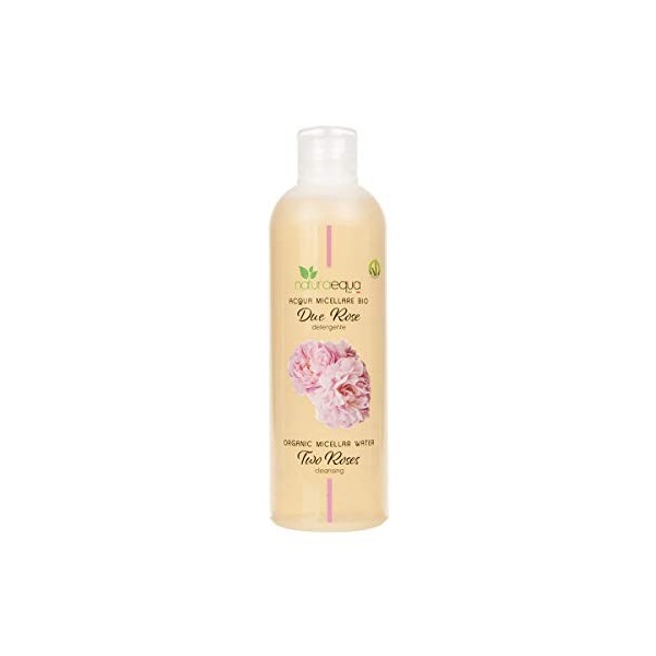 NaturAEQUA Eau Micellaire Bio Deux Roses 250 ml ECOBIO 19AMI2R0250