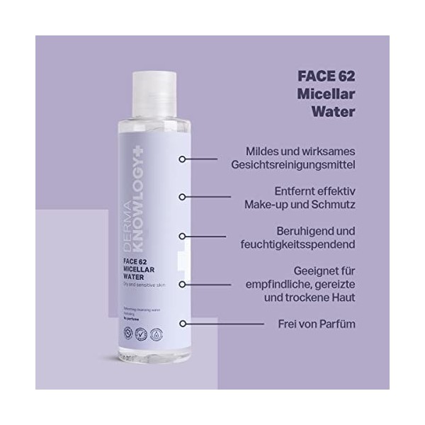 MDerma compatible - FACE62 Micellar Water 200 ml