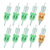 ATOMUS 100pcs Tattoo Cartridge Needles Mixed Box with Silicone Cover 3RL 5RL 7RL 9RL RS 5M1 7M1 Damping Needles for Tattoo Ma