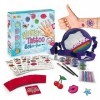 JOYA CREATIVE Kit de tatouage pailleté XXL - 7 couleurs et 36 pochoirs réutilisables - Kit de tatouage ultime pour enfants - 