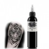 SNDE Encre de tatouage 60 ml – Encre de tatouage occultante – Encre noire foncée et audacieuse – Encre de tatouage profession