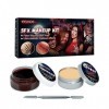 Cire Maquillage Halloween,Halloween Maquillage Effet Spéciaux,Kit de Cire de Cicatrice,Maquillage de Fausse Cicatrice,Cire De