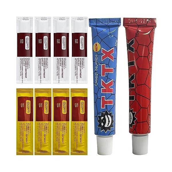 DLD Professional Tattoo ink TK-TX, deux combinaisons de couleurs canard mandarin avec les produits de soins les mieux notés, 