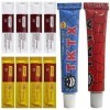 DLD Professional Tattoo ink TK-TX, deux combinaisons de couleurs canard mandarin avec les produits de soins les mieux notés, 