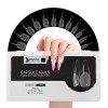 Beautilux Faux Ongles Capsule Américaine Transparente Acrylique False Nail Tips 552 Pcs/Boîte 12 Tailles Différentes Amande M