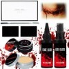 Miioto Kit de Maquillage Halloween, Maquillage Halloween Effets Spéciaux, Kit Maquillage Halloween, Maquillage Halloween pour