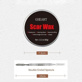 Cire De Cicatrice,Peinture corporelle Cire Film,Cire à Modeler Cire à Modeler Professionnelle,Cicatrices Peau Cire,Effets spé