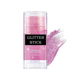 Holographique Paillettes, Gel à Paillettes Visage, Sequins Body Glitter,Les Cheveux Et Les Ongles pour Anniversaire de Mascar