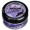 Paillettes holographiques rondes par Moon Glitter Paillette Lune – 100% de paillettes cosmétique pour le visage, le corps, 