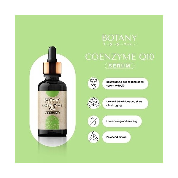 Découvrez la puissance rajeunissante BotanyRoom Coenzyme Q10 Sérums à la vitamine E - Nourrissez, revitalisez et transformez 