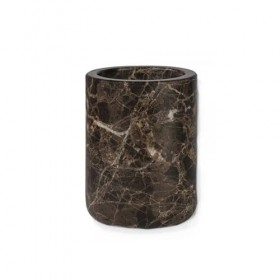 Mette Ditmer - MARBLE toothbrush holder - Brown