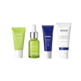 HUYGENS - Routine Visage Jour&Nuit - Certifiée BIO - Concentré Hyaluronique, Crème Hyaluronique, Crème Visage Elixir Nuit, Ge