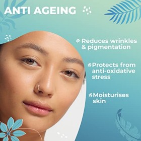 VERA Creme de Nuit Visage Anti-Âge au Retinol, Panthénol, Vitamine E et Huile de Chanvre - Hydrate, Raffermit & Éclaircit - R