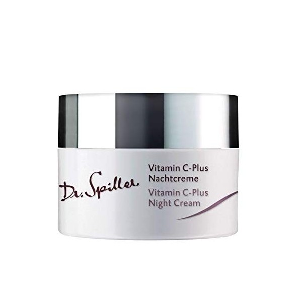 Dr. Spiller Crème de nuit à la vitamine CPlus Crème de nuit en émulsion WO Teneur en lipides 24 % Régénération pendant la nui