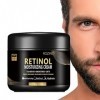 Crème au rétinol pour hommes,Crème raffermissante pour la peau nuit pour hommes | Produits soins pour peaux sèches et grasses